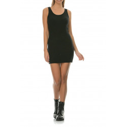 Eco Rib Short Dress - Οικολογικό ριμπ φόρεμα Pepper Vally®