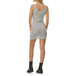 Eco Rib Short Dress - Οικολογικό ριμπ φόρεμα Pepper Vally®