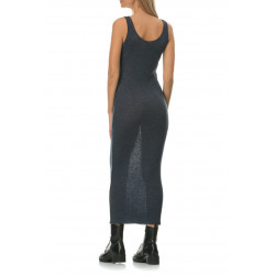 Eco Rib Long Dress - Οικολογικό ριμπ φόρεμα Pepper Vally®