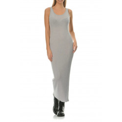 Eco Rib Long Dress - Οικολογικό ριμπ φόρεμα Pepper Vally®