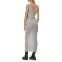 Eco Rib Long Dress - Οικολογικό ριμπ φόρεμα Pepper Vally®