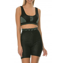 Sportbekleidung Bralet in Teal Black - Astylos Bralet Pepper Vally®