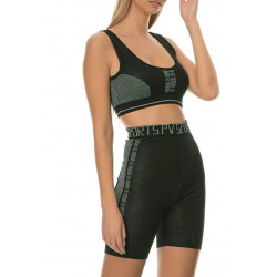 Sportbekleidung Bralet in Teal Black - Astylos Bralet Pepper Vally®