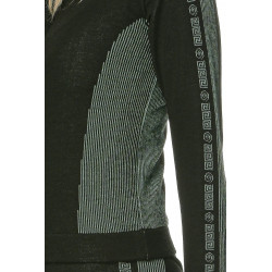 Αθλητική ζακέτα από πλεκτό in Teal Black - Milon Cardigan Pepper Vally®