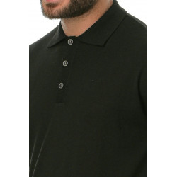 Πόλο μακρυμάνικο από μαλλί μερινό UNISEX Pepper Vally®